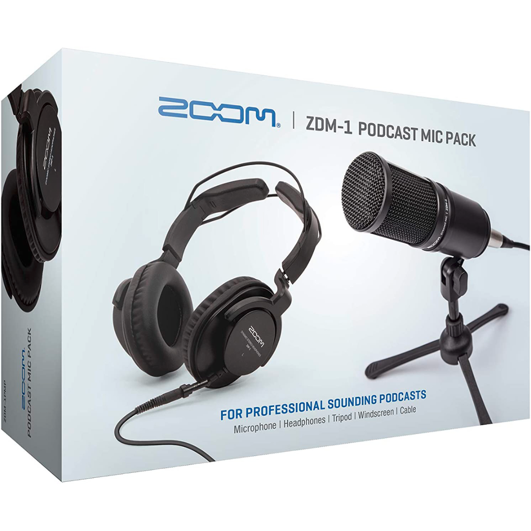 Zoom ZDM-1 Podcast Microphone PACK - 2